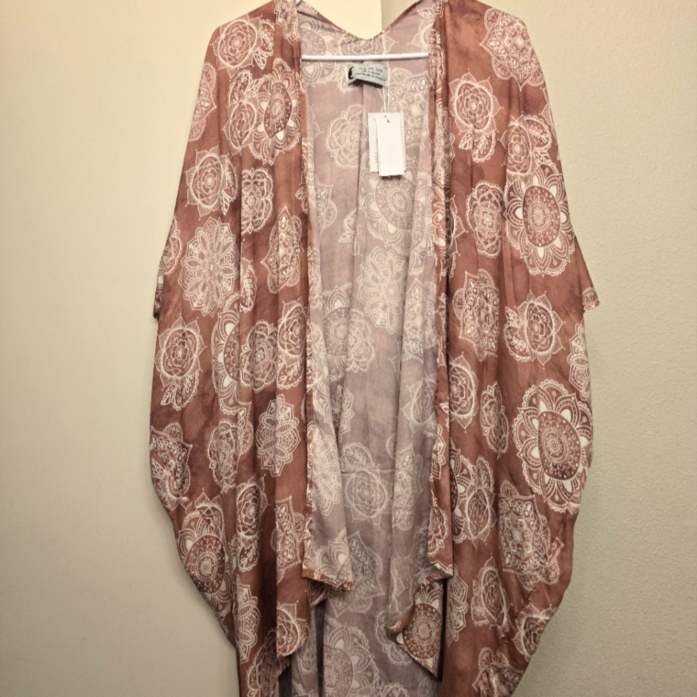 LOTUS & LUNA bohemian kimono one size NEW W TAGS